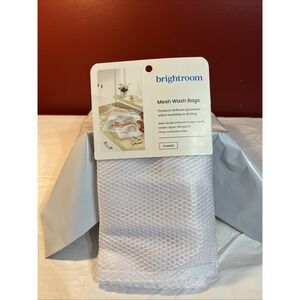 brightroom 3 pcs Mesh Wash Bags S (10"x12"), M (16" x 20"), L (20" x 24")